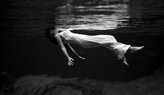 Underwater summer photograph