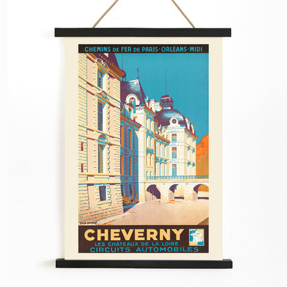 , with wooden magnetic frame on white background