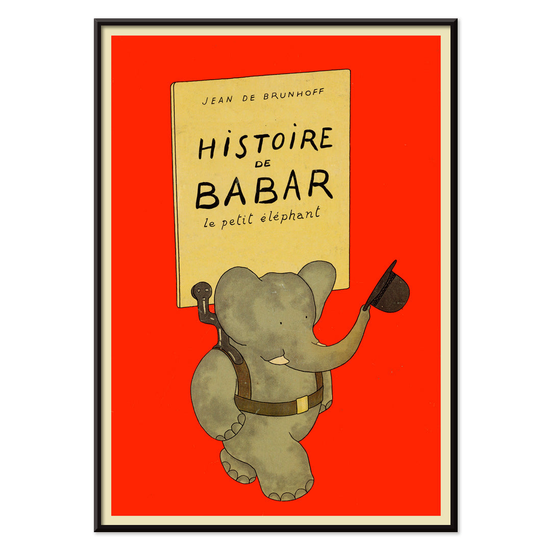 , with black aluminium frame on white background