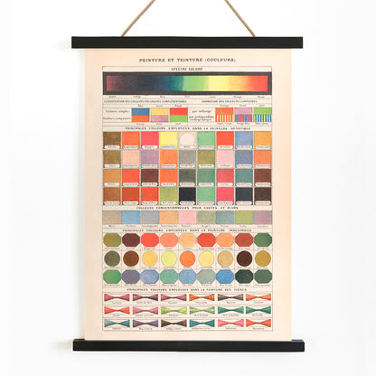 , with wooden magnetic frame on white background