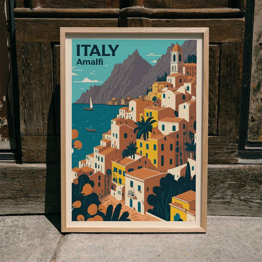 , framed and displayed in home decor