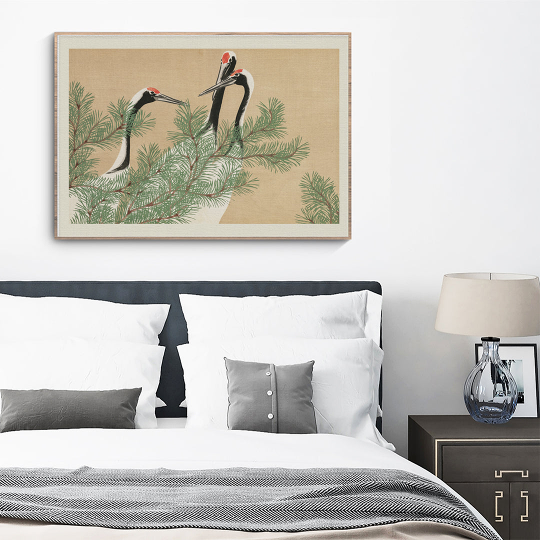 , framed and displayed in home decor